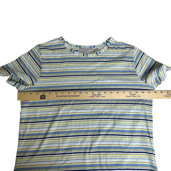 Speculation Petite Women’s Short Sleeve Striped Shirt PXL Lot of 2 - Picture 5 of 10